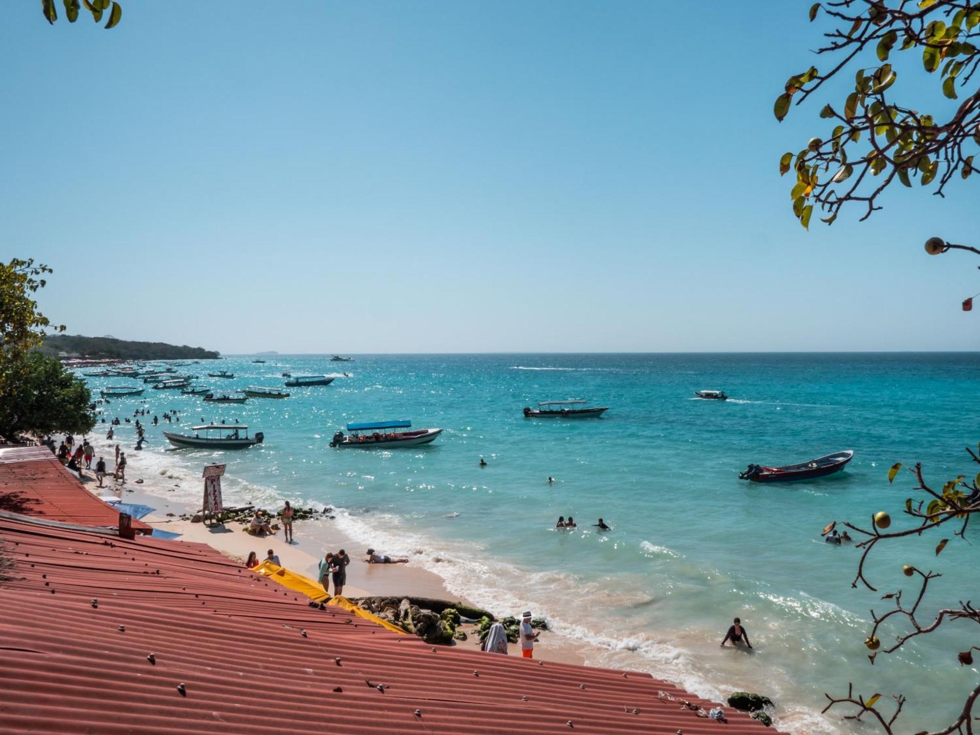 Hostel A Orilla Del Mar En Baru Kartagena Zewnętrze zdjęcie